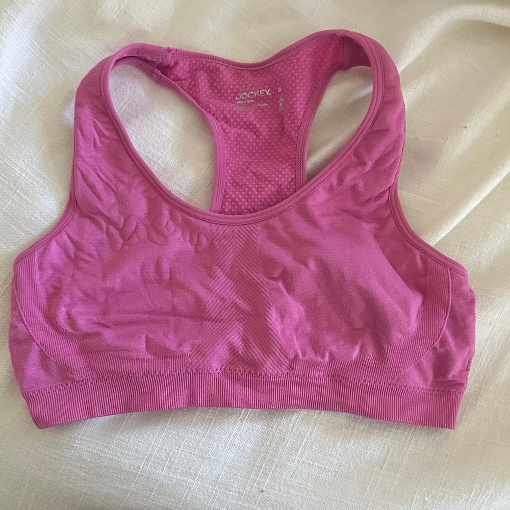 Jockey Women's Vibrant Pink Sports Bra
